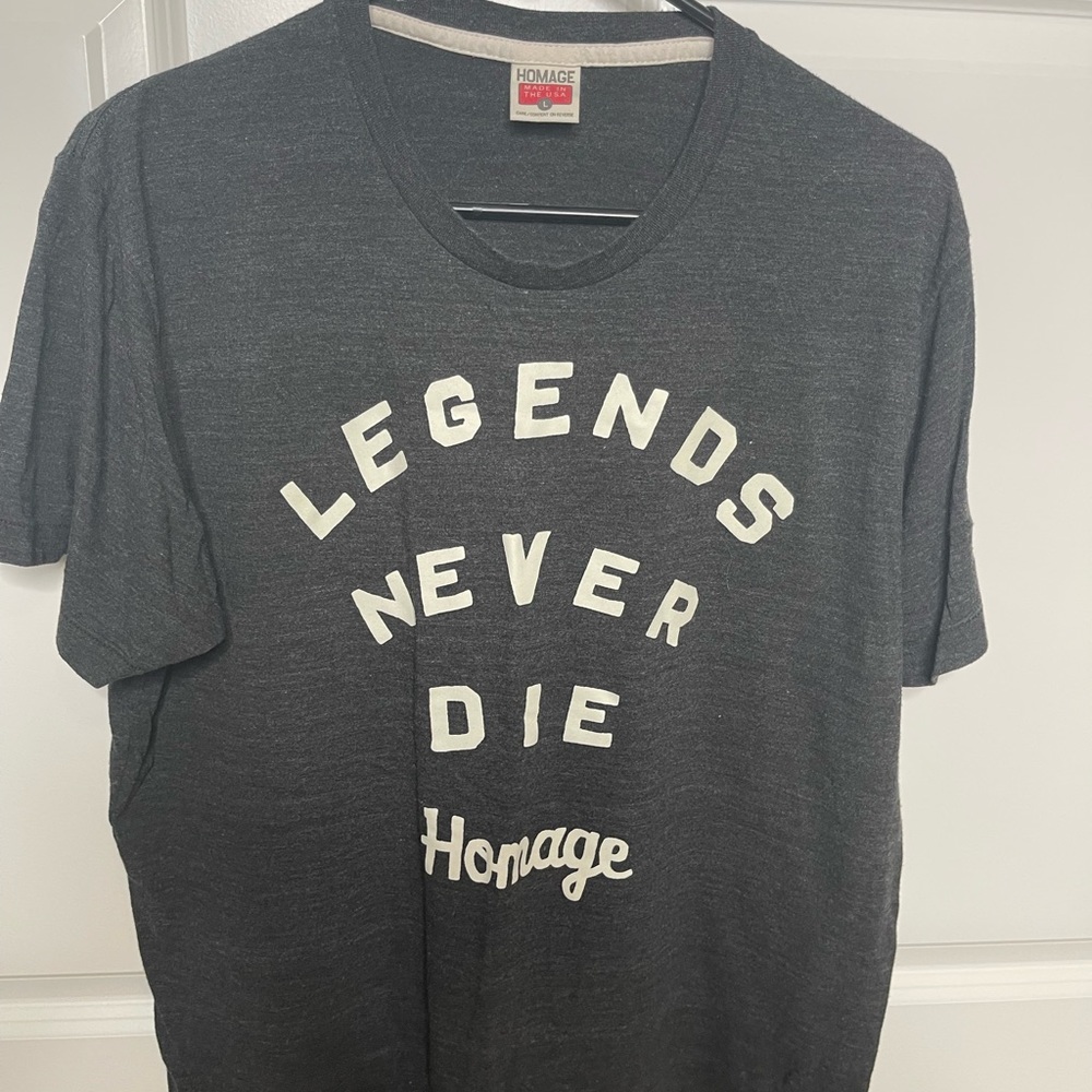 Homage. The sandlot. Size large. Legends Never Die.